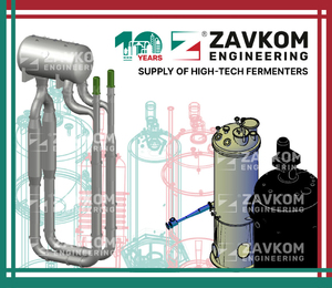 ZAVKOM-ENGINEERING LLC has completed the complete delivery of a fermenter for obtaining microbial protein from natural gas